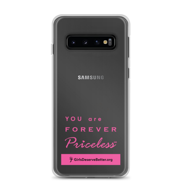 You are Forever Priceless / Girls Deserve Better Clear Case for Samsung® - Image 3