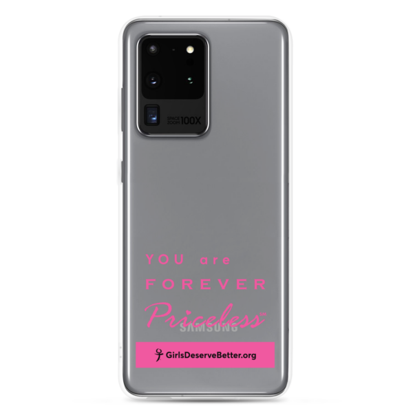 You are Forever Priceless / Girls Deserve Better Clear Case for Samsung® - Image 8