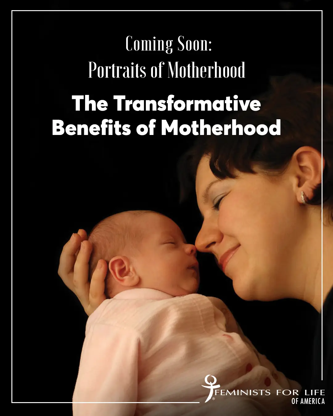 A woman nuzzling her baby's nose