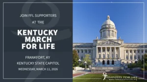 Kentucky March for Life poster