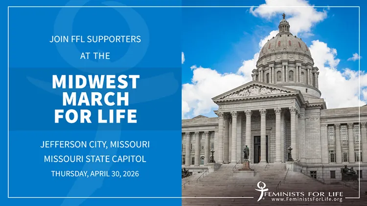 Join FFL Supporters at the Midwest March for Life, Jefferson City, Missouri, Missouri State Capitol, Thursday, April 30, 2026