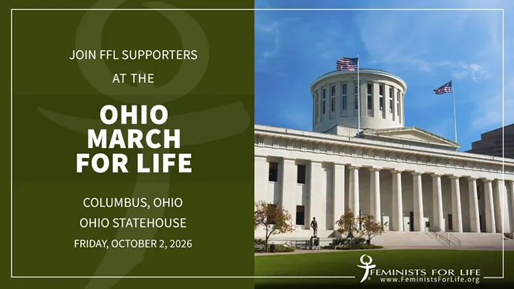 Join FFL Supporters at the Ohio March for Life, Columbus, Ohio, Ohio Statehouse, Friday, October 2, 2026