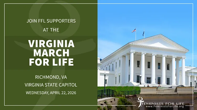 Join FFL Supporters at the Virginia March for Life, Richmond, Virginia, Virginia State Capitol, Wednesday, April 22, 2026