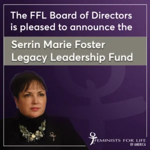 The FFL Board of Directors is please to announce the Serrin Marie Foster Legacy Leadership Fund