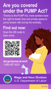 Are you covered under the Pump act?